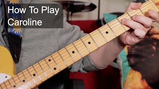 How to Play: 'Caroline' Status Quo Guitar Lesson