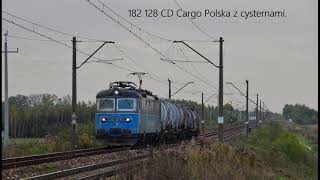 182 128 CD Cargo Polska z cysternami. (Ruda Wielka) [22.10.2020 r.]