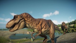 Survive in Jurassic Park with Vicious Enemies Animal Revolt battle dinosaurs Simulator #T-Rex #dino