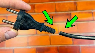 LEARN THIS SECRET and you will never throw away a non-working electric plug again!