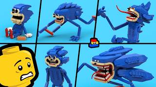 Building LEGO Shin Sonic: ALL FORMS (The Sonic Tapes)