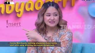 SAMBIL MALU2 , AKHIRNYA MARSHANDA AKUI PACARAN DENGAN VICKY PRASETY I INSERT TODAY HARI INI TRANS TV