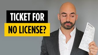 Traffic Ticket for Driving With No License in Florida?