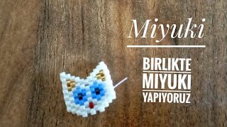 Miyuki boncuktan kedi nasıl yapılır? Agart Tasarım