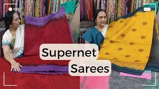 Supernet Sarees