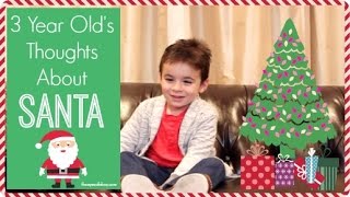 My 3 Year Old Believes in Santa and Thinks He Lives at the Mall!