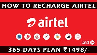 Airtel 1 Year Plan Truly Unlimited Calling ,Data Package Details in 2021 | Airtel Recharge Rs.1498/-