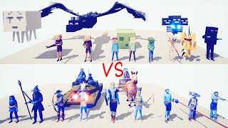 MINECRAFT MOBS VS LEGACY TEAM - Totally Accurate Battle Simulator TABS