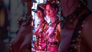 Cowgirl Lingerie Futuristic reel #lingerie #futuristic #generativeai