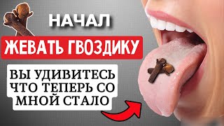 Просто начал жевать ГВОЗДИКК, и избавился от 10 недугов!!! Польза и вред гвоздики.