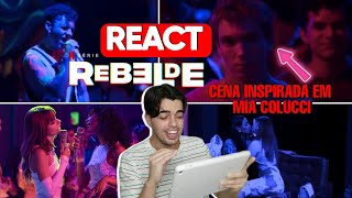 REACT EPISÓDIO 1 DE REBELDE NETFLIX 2 TEMPORADA | ESPERAVA UM POUCO MAIS MASS… LUKA E ANDI SALVARAM