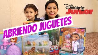 JUGUETES DISNEY JUNIOR | Doctora juguetes,  Mickey Mouse y más UNBOXING | Mamá y maestra