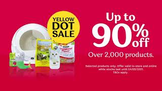 Yellow Dot Sale is Here!