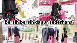 bersih bersih dapur pink sederhana#dapurpink