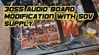 3055 Audio Board Modification With 50v Supply