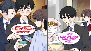 [Manga Dub] When I ignored texts from a pretty girl, she started spying on me… [RomCom]