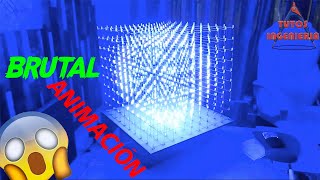 🤯 CUBO led 10x10x10 con ARDUINO ✅