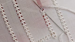 NEW VERY EASY (1) VIDEO NECK EMBROIDERY DESIGNS FOR BEGINNERS/HAND EMBROIDERY 🪡