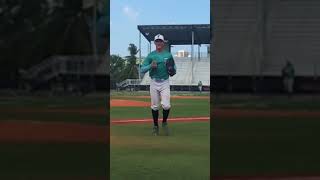 Show Your Love ZOOM Kevin Krueger strikes out batter in Miami Baseball league