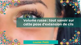 Volume russe : tout savoir sur cette pose d'extension de cils