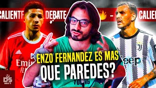 ENZO FERNANDEZ le gana el puesto a PAREDES? Reacción a sus mejores JUGADAS EN BENFICA