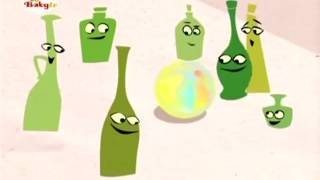 BabyTV Ten green bottles english