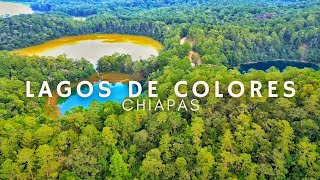 🌟Lagos de COLORES🌈 Chiapas un destino muy poco conocido, un destino increíble que visitar en Chiapas