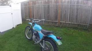 1972 Bultaco 250 Alpina Model 85 update