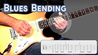 Blues Bending Licks 4 [Intermediate] with BACKING TRACK