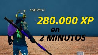 ¡CONSIGUE 280.000 XP en FORTNITE en SÓLO 2 MINUTOS!