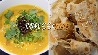 HOW TO MAKE THE BEST WHEAT ROTI CANAI WITH POTATO CURRY | IMPRESS DA WIFE EP 14