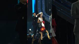 Fancam màn đăng quang của Miss Cosmo 2024 đến từ Indonesia #xuhuong #catwalk #misscosmo