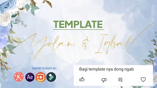 Template Undangan digital Kosong | Part 2  Link di Deskripsi