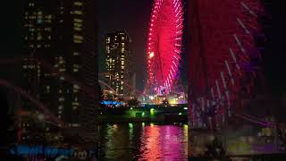 At japan new year night 2024 today so beautiful view park #shortvideo #japanroad #travel