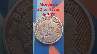 #moeda de 50 centavos de 2011