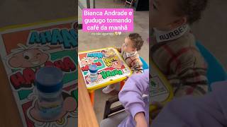 Bianca Andrade boca rosa e gudugo tomando café da manhã #biancaandrade #bocarosa #shortsfeed #shorts