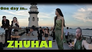 "One Day in Zhuhai" 🚶 China! - Beach, Lighthouse, and Bar/Cafe/Restaurant Search  珠海