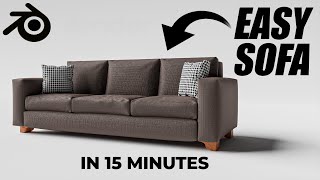 Blender sofa - Create a Realistic Sofa in Blender in 15 minutes