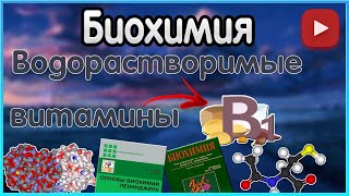 Биохимия. Лекция 12. Водорастворимые витамины. Витамин B1. Тиамин.