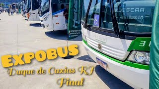 1°EXPOBUS DO RIO DE JANEIRO FUI CONFERIR ÔNIBUS NOVOS E ANTIGOS