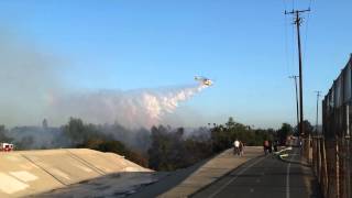 LA County Fire Air Attack peck road fire HH-60