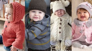 Amazing collection of sweaters and caps for little babies|| pretty and decent designs