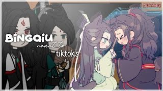 Bingqiu react to tiktoks            (Thank you for the 8k💗)         lazy react          (CRINGE)