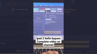 Ipad Air 2 iCloud bypass 2023