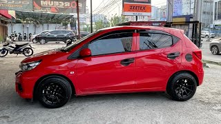 Bosan Velg Lama, Honda Brio Tukar Tambah Velg Gymkana HSR dengan Velg Shinjuku HSR Ring 15 Lebar 7/8