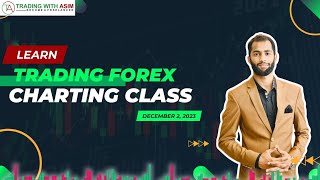 Learn Trading Forex || Live Trades  ||December 2, 2023 Charting Class || Urdu/Hindi