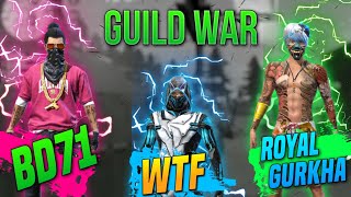 Nayeem Alam vs Infintz Vs Royal Gurkha Vs Team Hind Guild War | Best Vs Best Custom Guild Gameplay