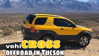 Offroad Trip in the Tortolita Mountains Tucson Arizona with Isuzu VehiCross | Life in America Vlog