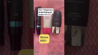 Begginers Bridal Makeup kit || budget friendly |pl subscribe❤️Bookings🤙 8050340612 #viral #trending