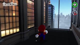 Super Mario Odyssey | Metro Kingdom Out Of Bounds Clip